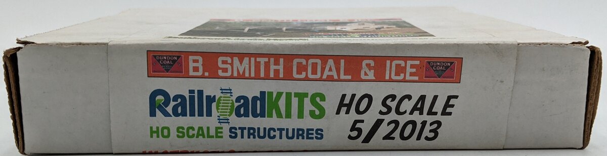 Railroad Kits HO Scale B. Smith Coal & Ice Building Kit