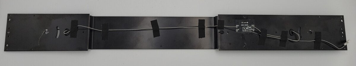 Lionel 27120-10 O Gauge Black Vista Dome 21" Passenger Car Frame