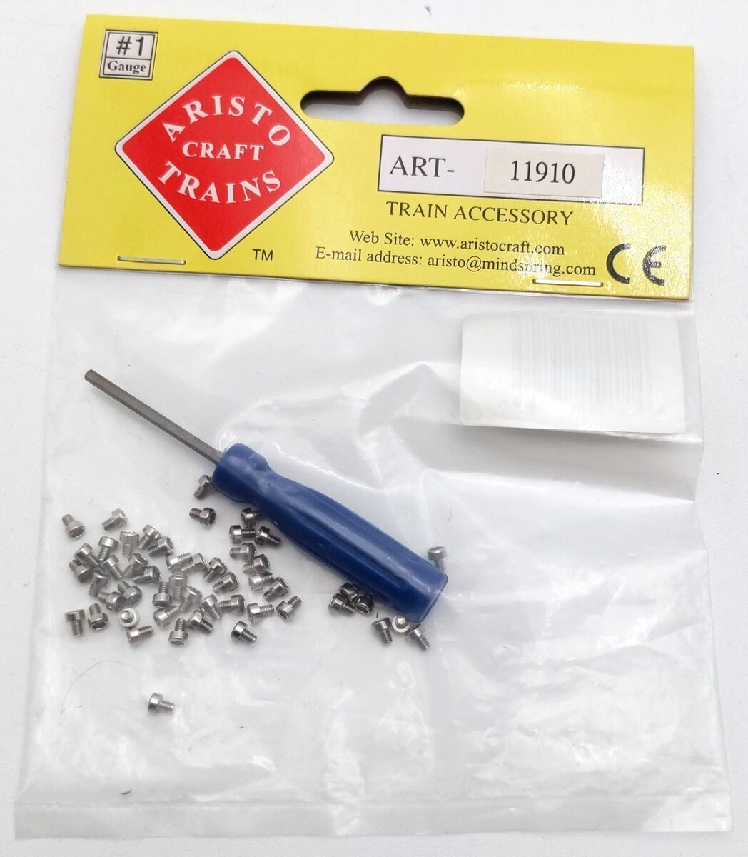 Aristo-Craft 11910 G Scale Socket Head Track Screws