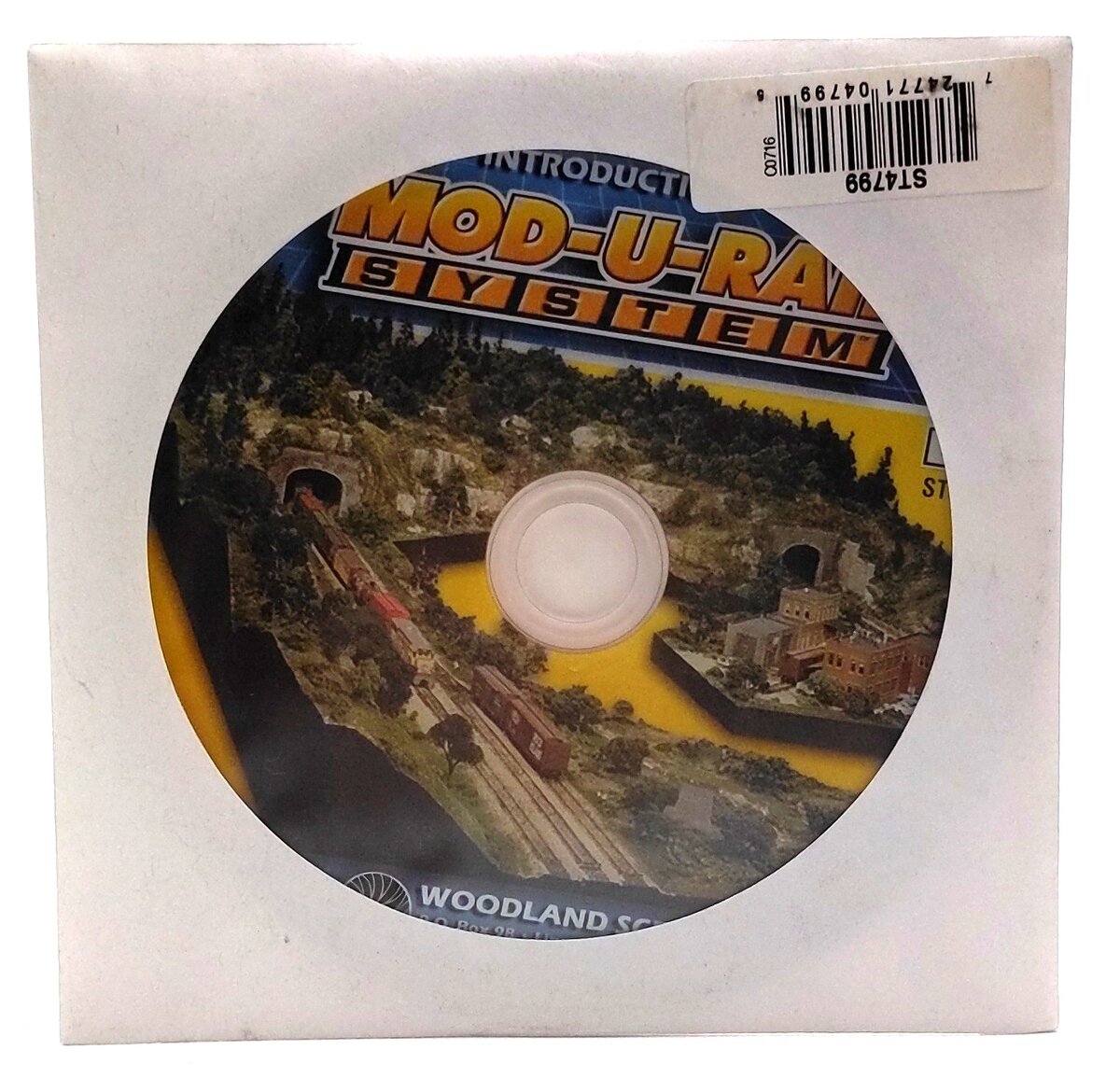 Woodland Scenics ST4799 Introduction To Mod-U-Rail System DVD