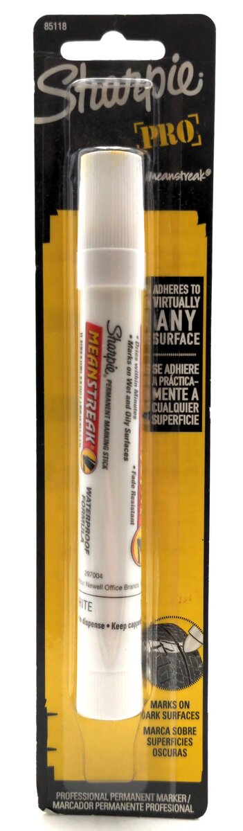 Sharpie 85118 Sharpie Pro Meanstreak Pen White