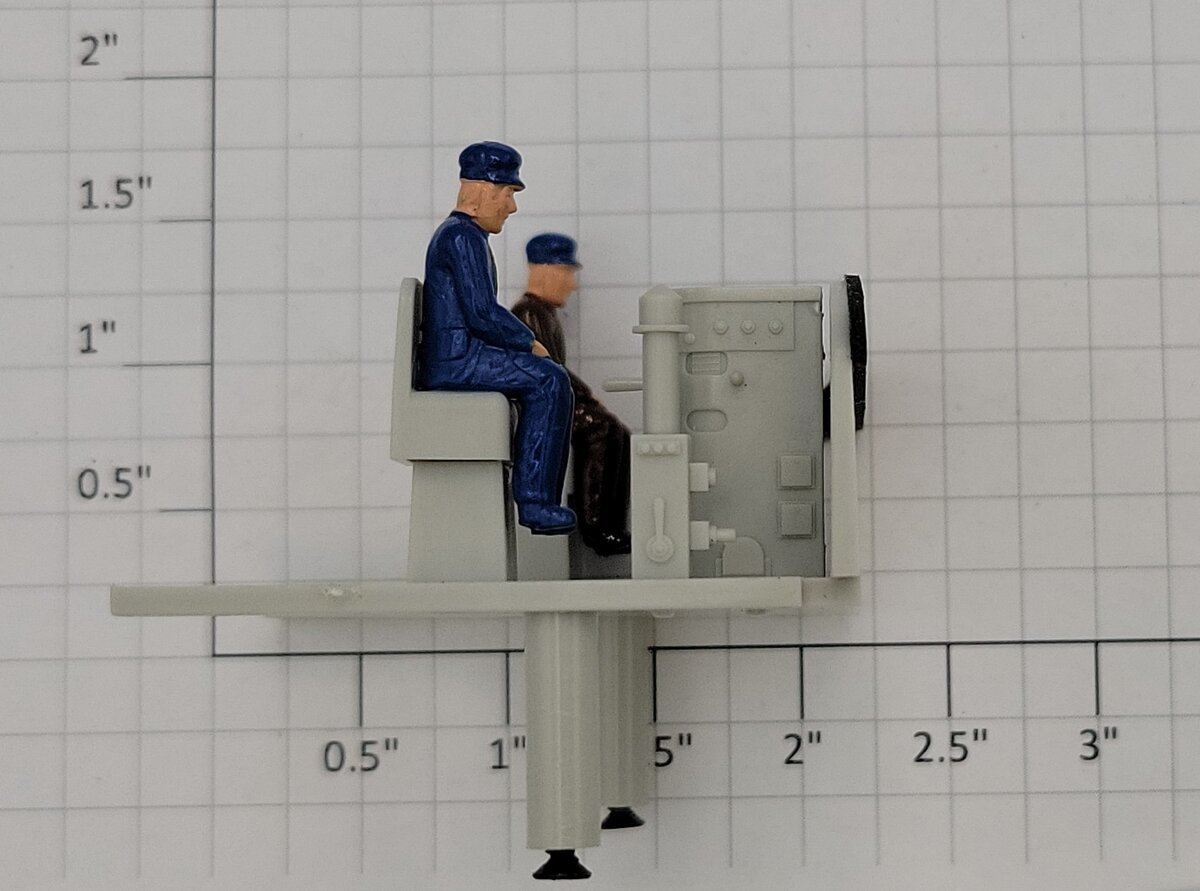 Lionel 82771-25 Pennsylvania E7 Diesel Locomotive Cab Interior w/ Figures #5900