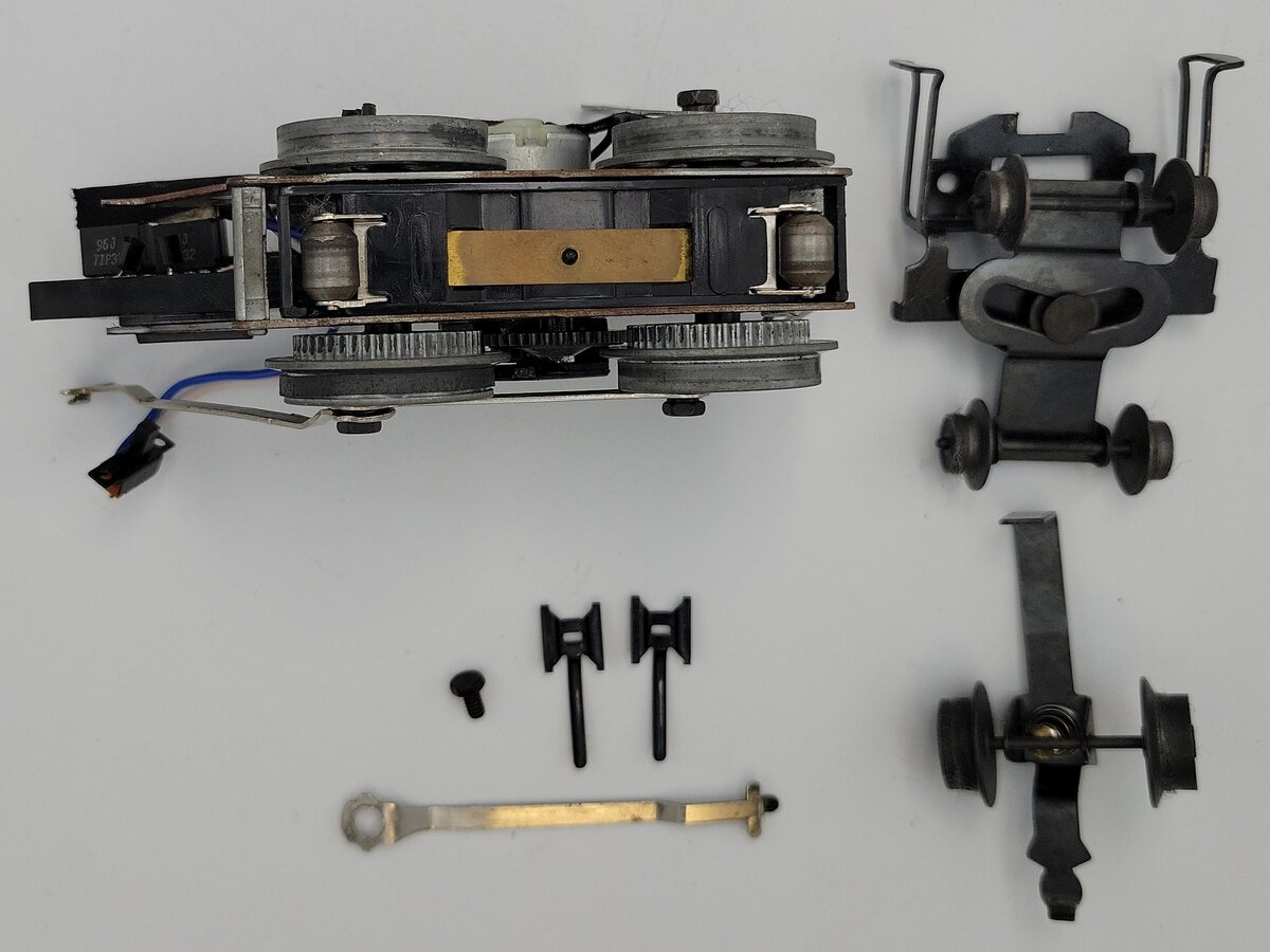 Lionel 18650-7 O Gauge Diecast 4-4-2 Scout Steam Loco Motor Chassis #X1110