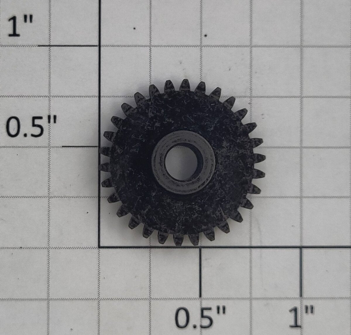Marx MX-27 Black Diecast 30-Tooth Gear