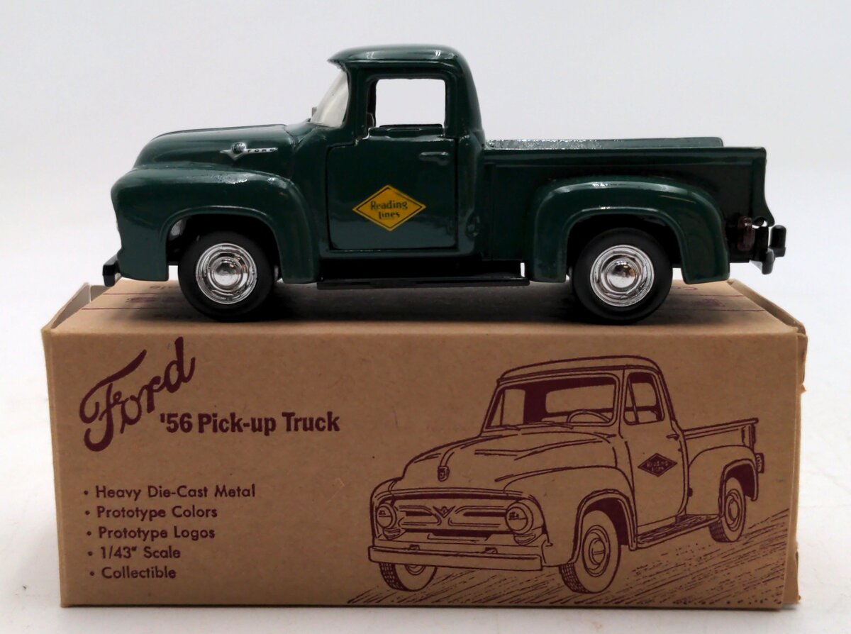 The Ink Well 1 1:43 Scale 1956 Ford Pickup Truck Reading Lines