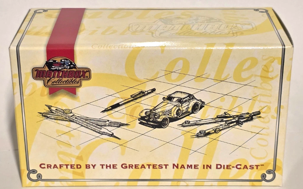 Matchbox DYM35182 1:43 Scale Diecast 1930 Duesenberg Model J Town Car