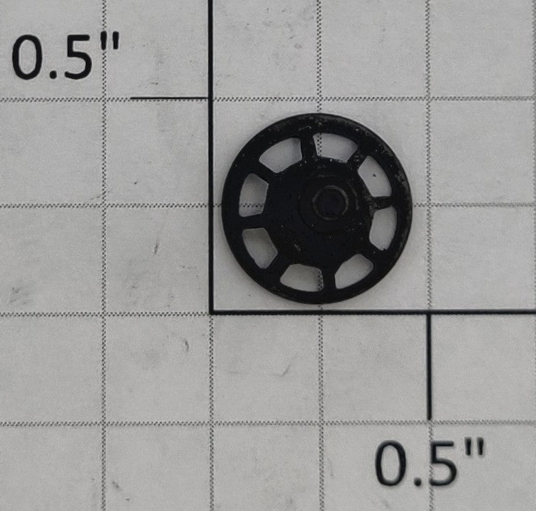 Lionel 2419-23 Work Caboose Brake Wheel and Short Shaft Assembly