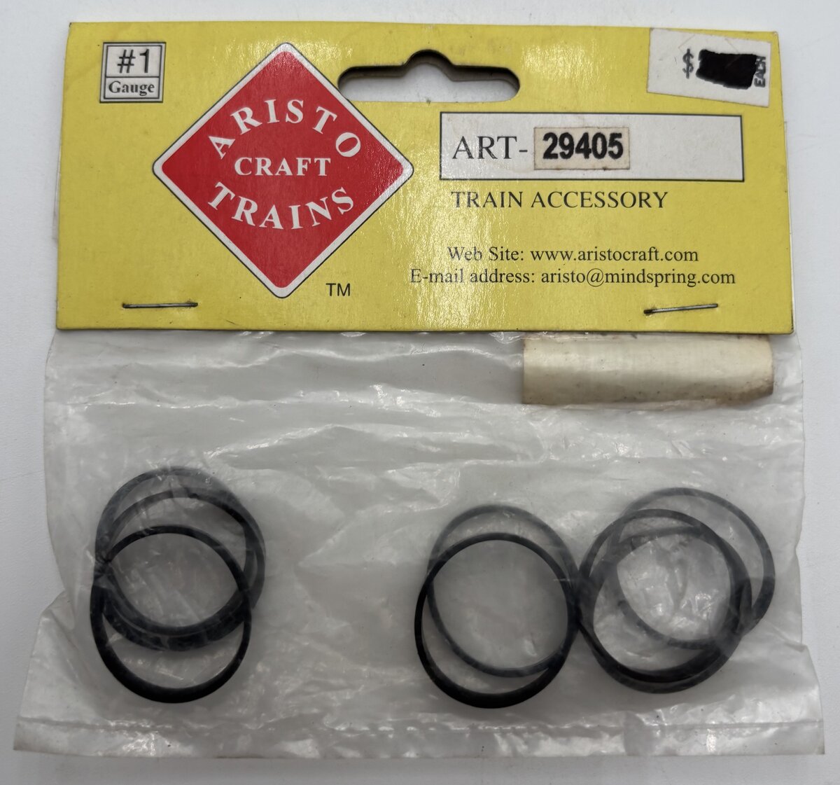 Aristo-Craft 29405 G Rubber Traction Tires (Pack of 6)