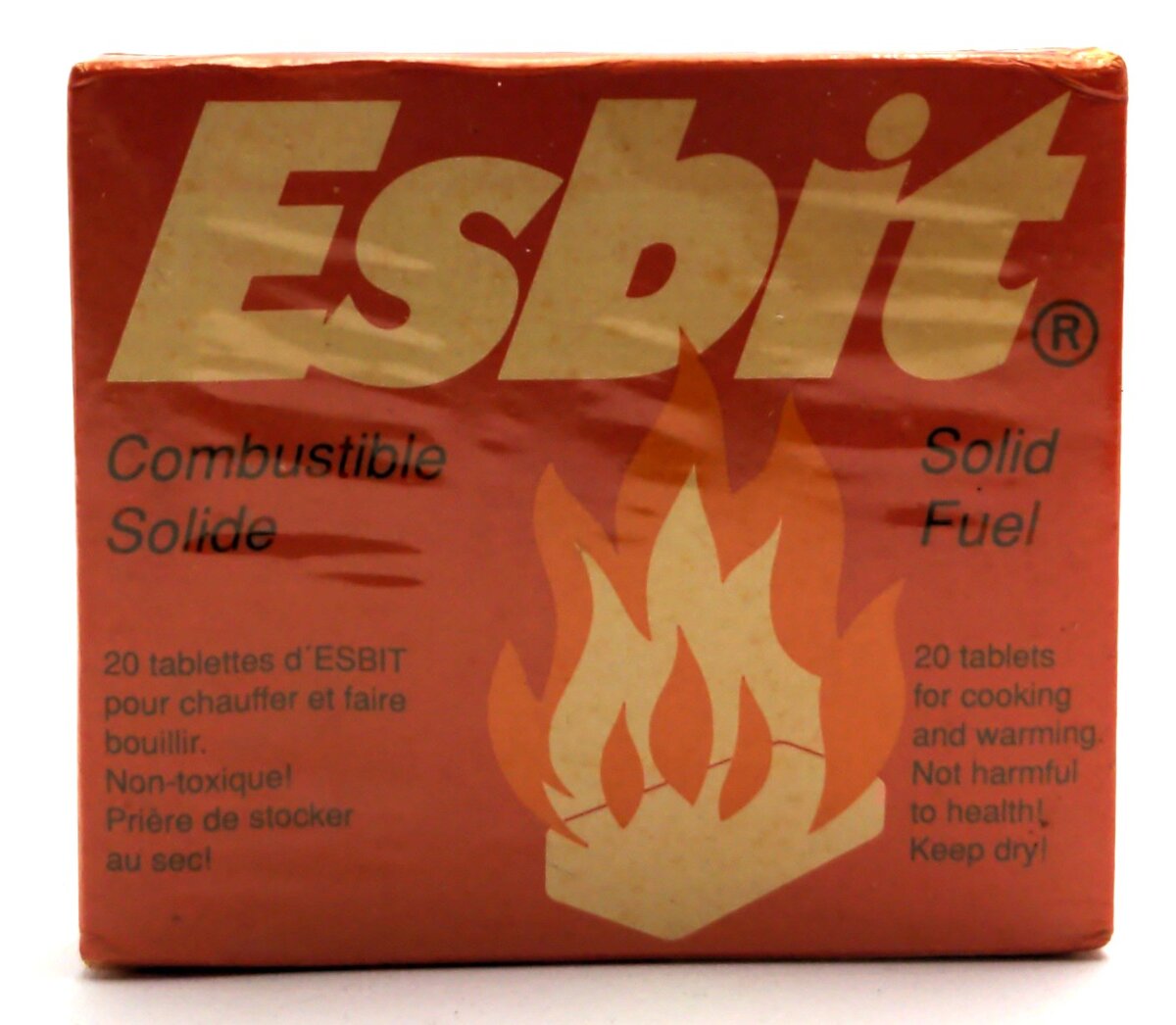 Esbit 00102000 Solid Fuel Tablets pack of 20 x 4g