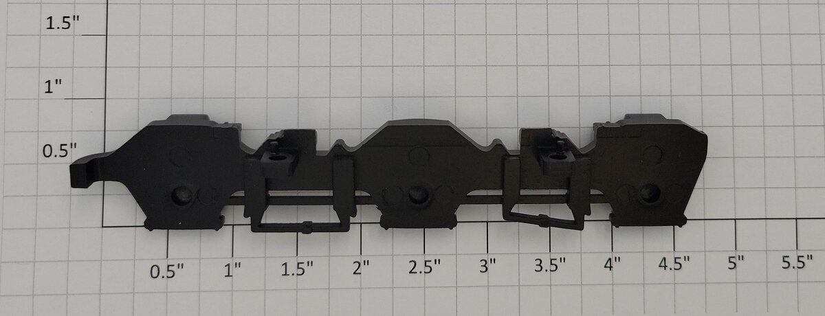 Lionel 28312-775 O Gauge Diecast Legacy SD-60 Black Left Truck Sideframe