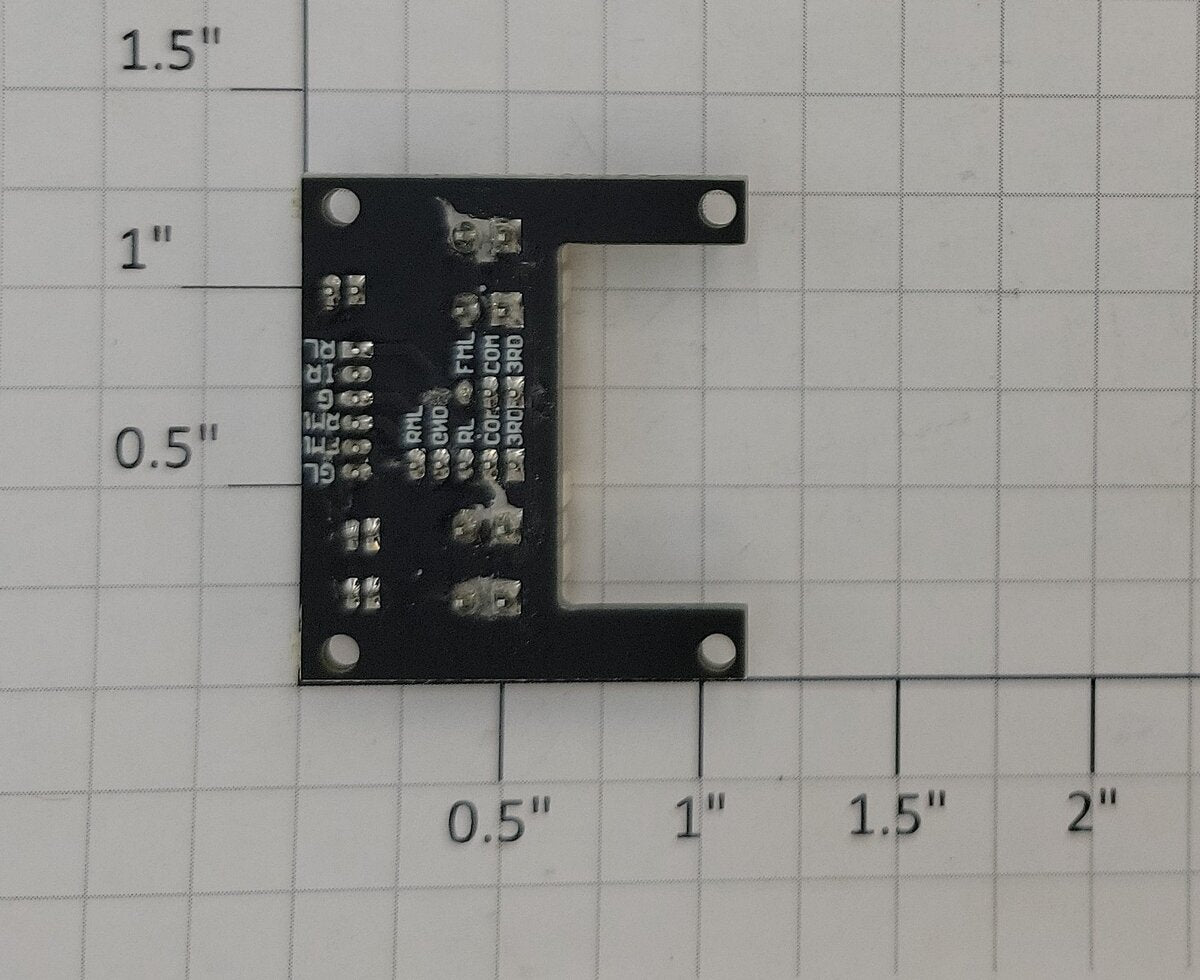 Lionel 2222020-301 ES44AC Lighting Distribution PCB Circuit Board