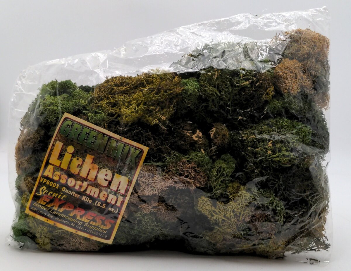 Scenic Express VP8002 Green Mix Lichen Assortment 8.5 oz