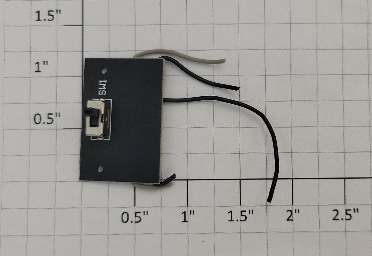 Lionel 2275-PCB01 Single Slide Switch PCB Circuit Board w/ Wire