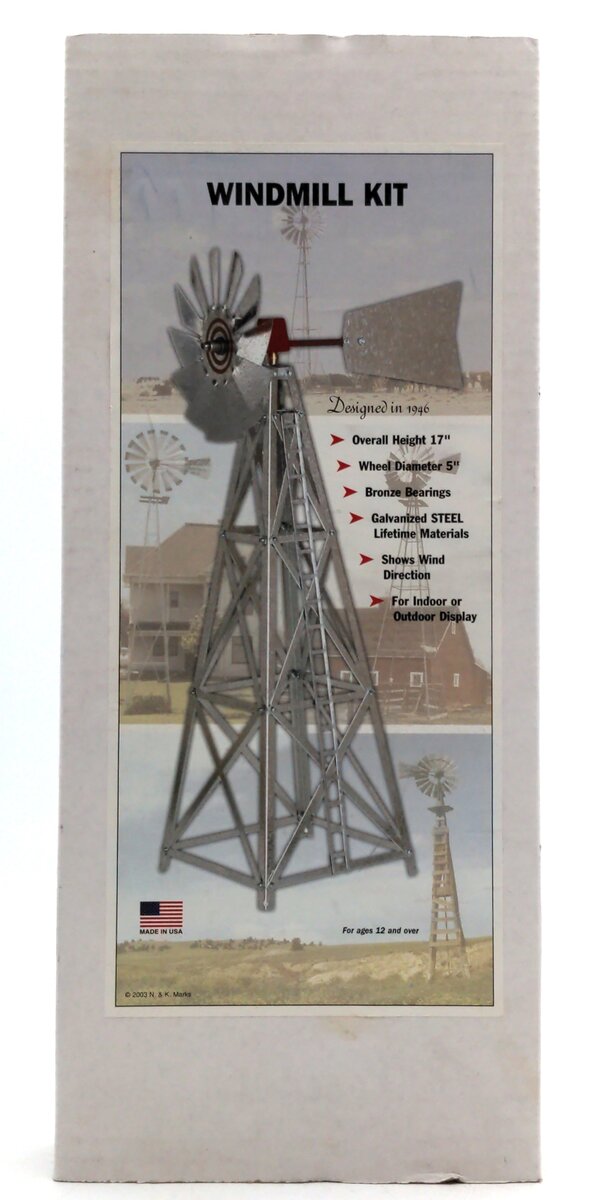 Aero Manufacturing 12B-17 G Scale Windmill Kit