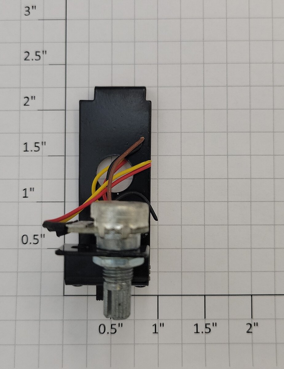 Lionel SW-2003 3-Function Switch Assembly with Potentiometer