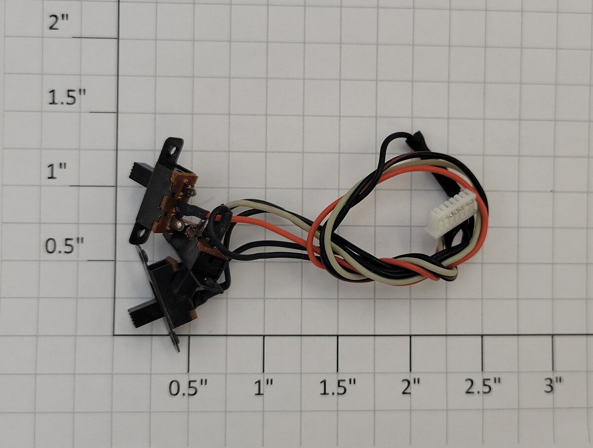 Lionel 81179-320 O Gauge Mikado Diesel Loco 3-Function Switch Assembly