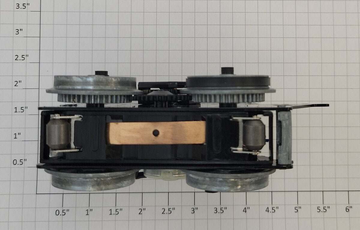 Lionel 18738-50 4-4-2 Steam Loco Starter Motor Truck w/o Reverse or Smoke Unit