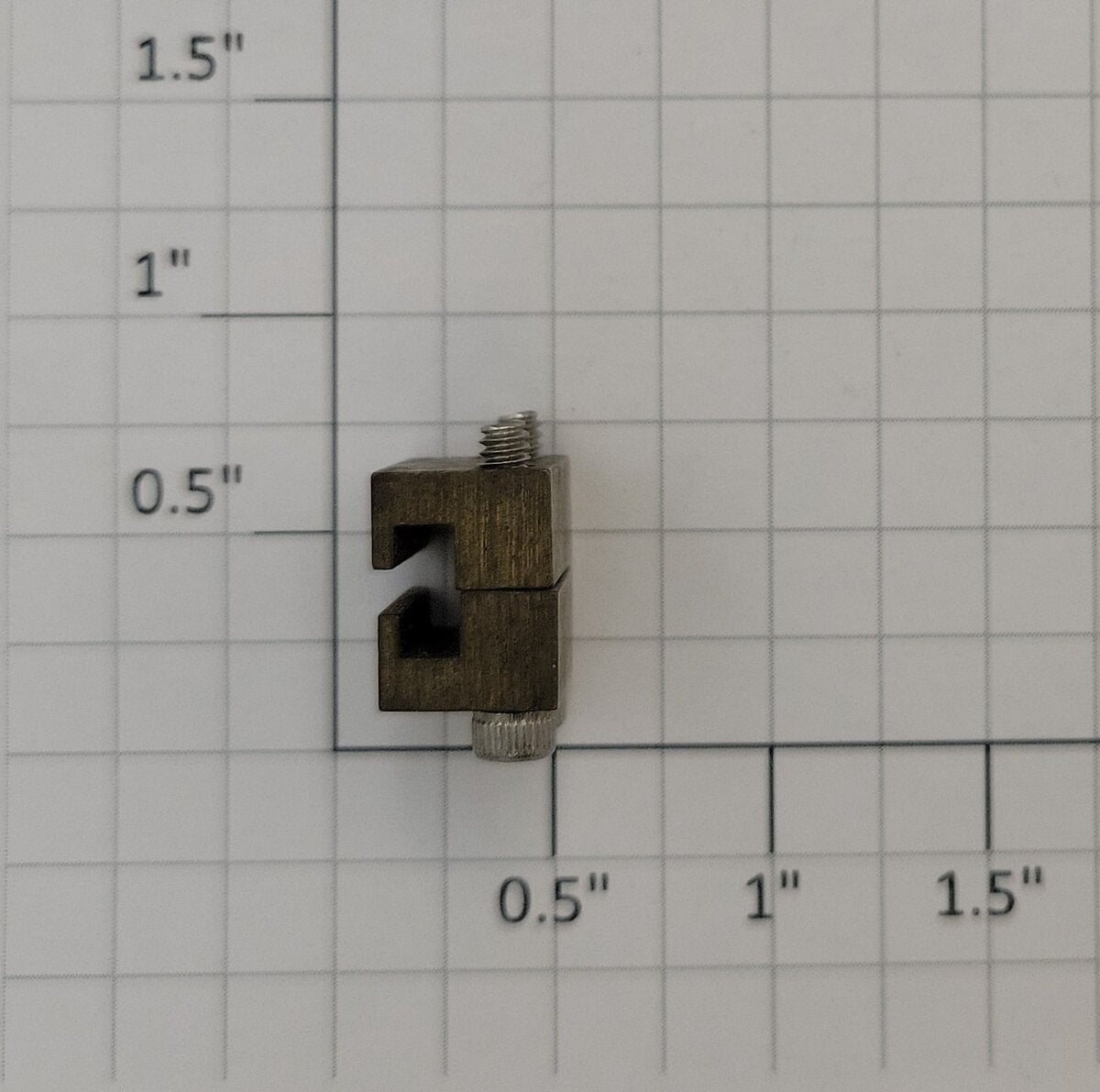 Hillman TJ330 G Scale Brass Track Lock Joiner