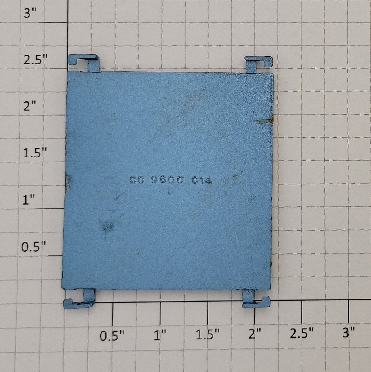 Lionel 9600-14 Blue Hi-Cube Boxcar Door