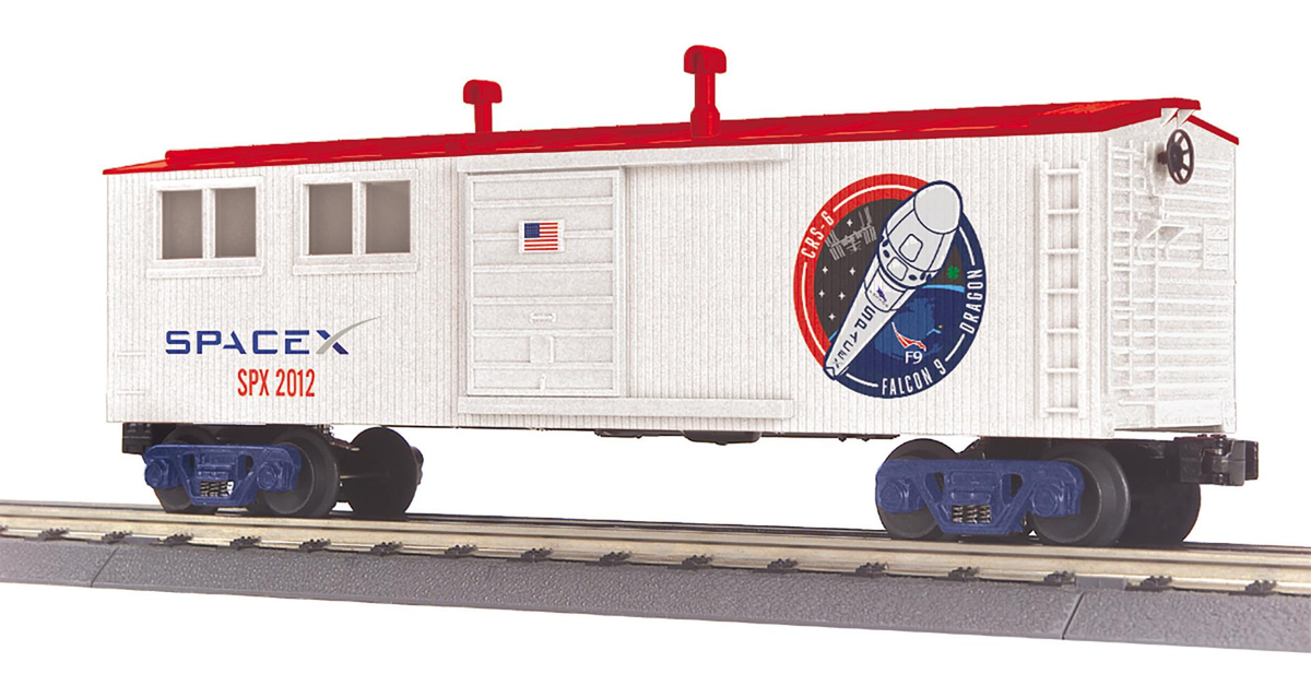 MTH 30-79741 O RailKing SpaceX Engineering Car