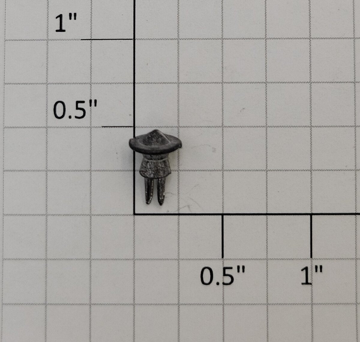 Acme 100-200 Diecast Unfinished Small Vent Stack