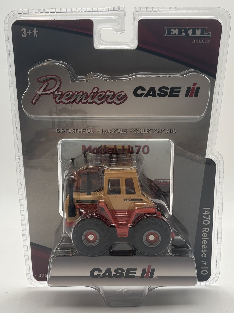 Ertl 37531 1:64 Scale Case Premiere Farmall Model 1470 Release #10 Diecast
