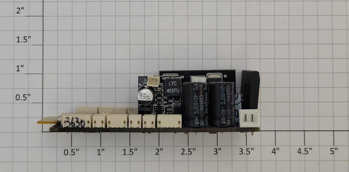 Lionel LCP2-2133630 SW-8 Diesel LCM5 PCB Circuit Board - Revision B