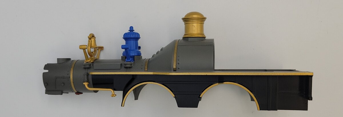 Lionel 38673-2 General "Lone Ranger" Gray / Black Boiler w/ Trim #1887