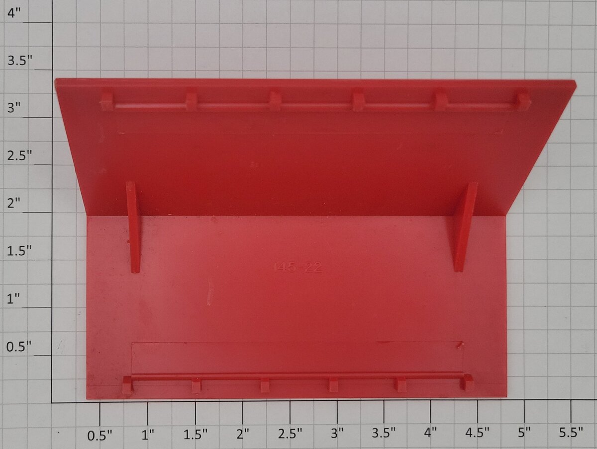 Lionel 145-22 Red Plastic Automatic Gateman Roof
