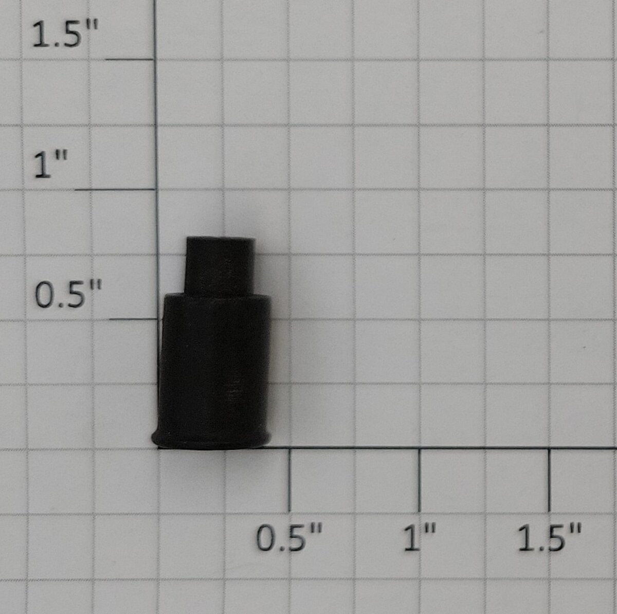 Acme 1015-25 Diecast Brass 1/4" OD Insert Smoke Stack