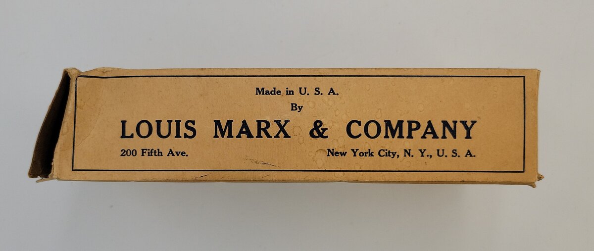 Marx MX-1585 Electric Remote Switch Metal Control Panel in Original Box