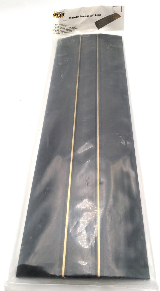 Split Jaw 970603 G Scale Walk-On Section 24" Long Accucraft Brass Narrow Gauge