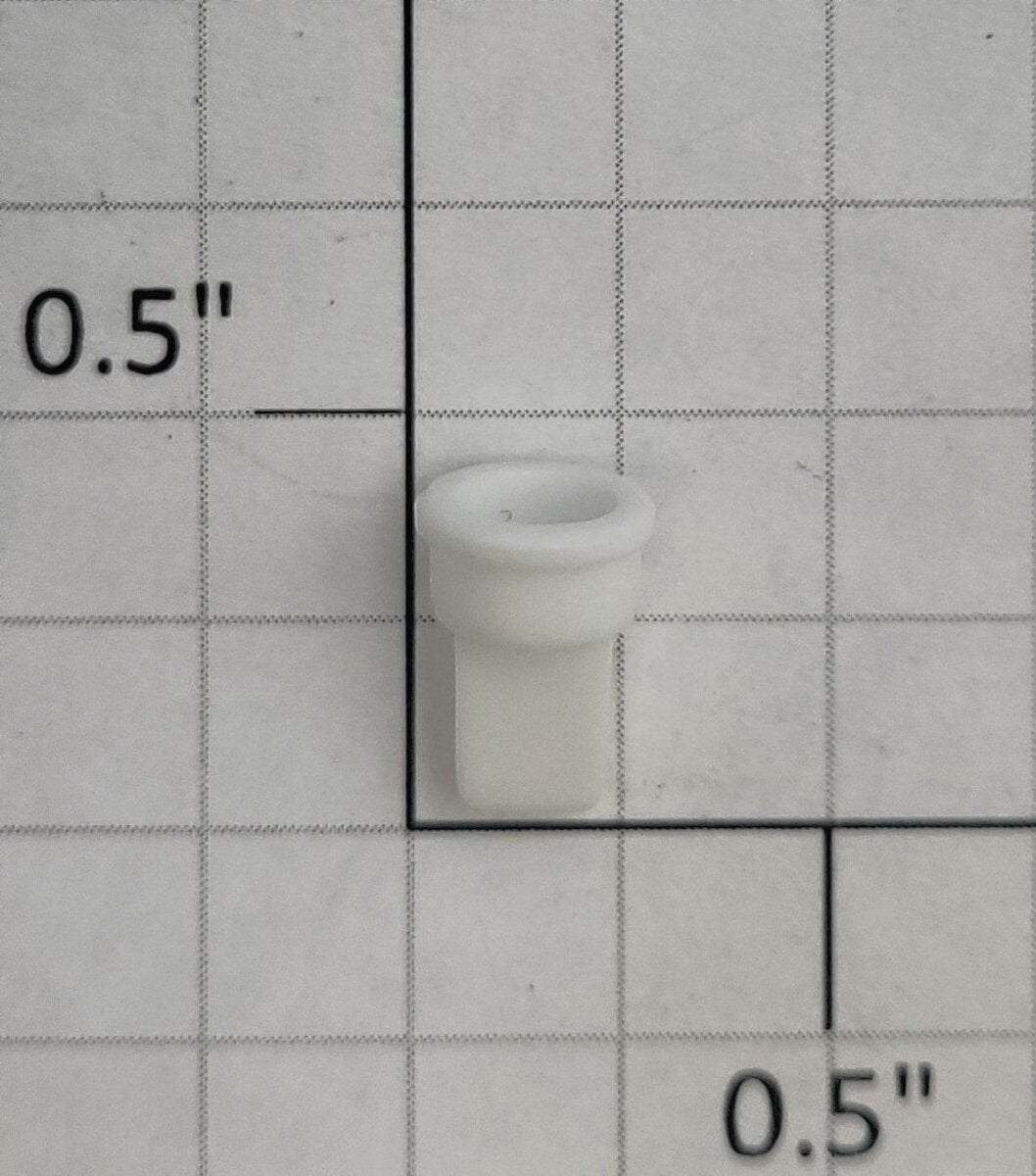 Lionel 8352-101 White Plastic Light Bulb Base