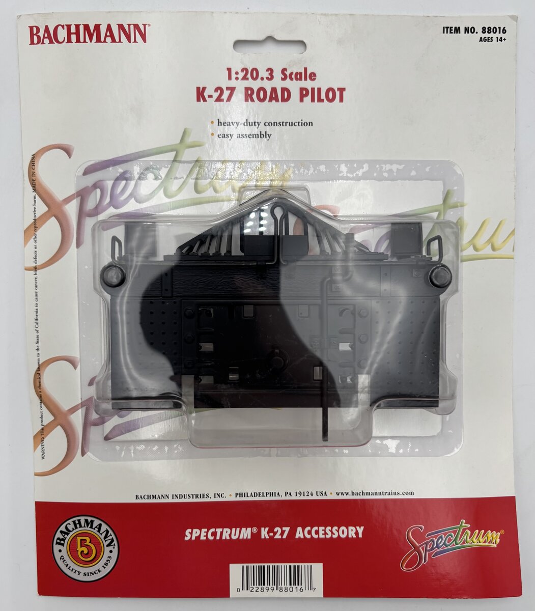 Bachmann 88016 1:20.3 K-27 Road Pilot