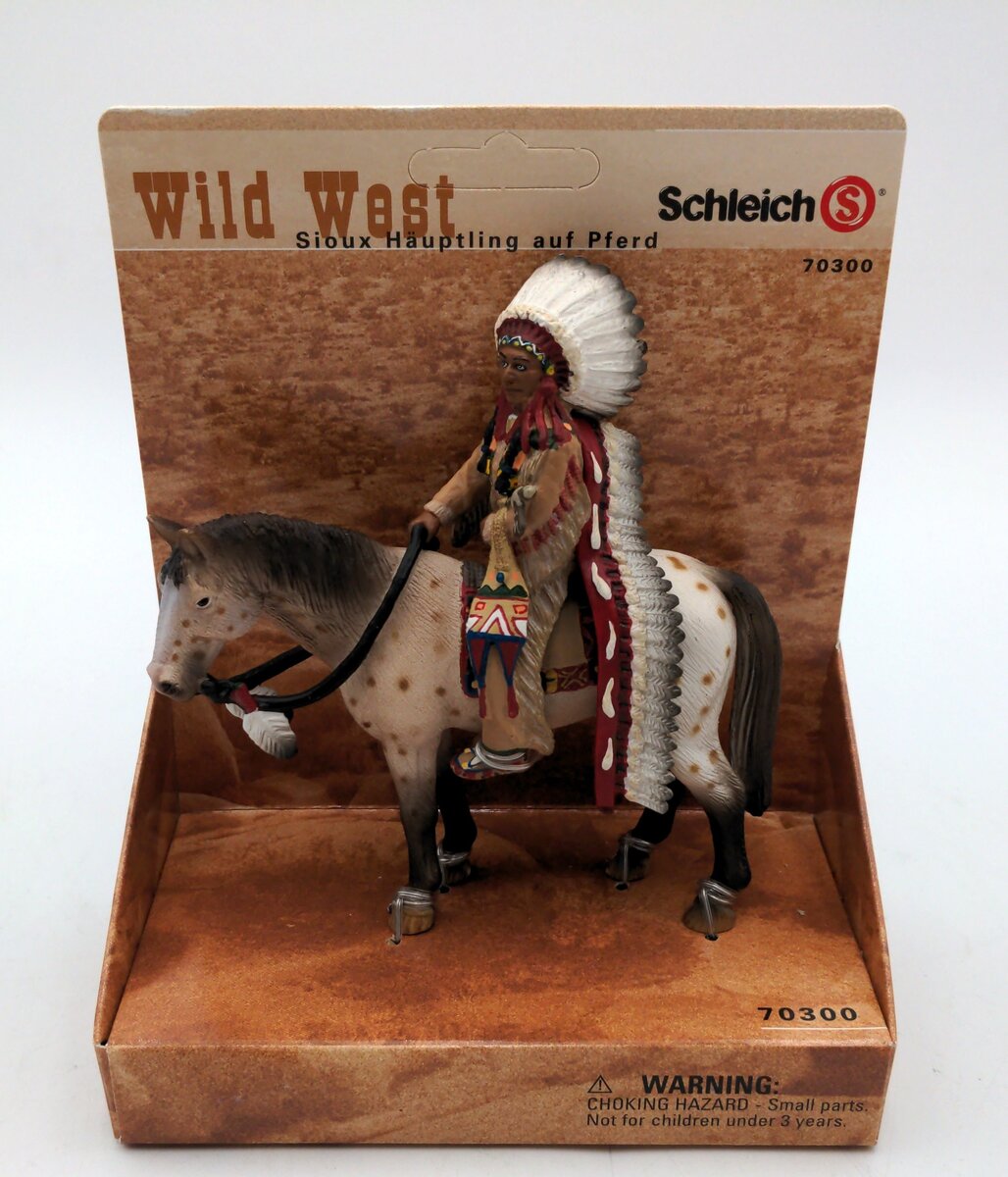 Schleich 70300 Wild West Sioux Indian Chief on Horse