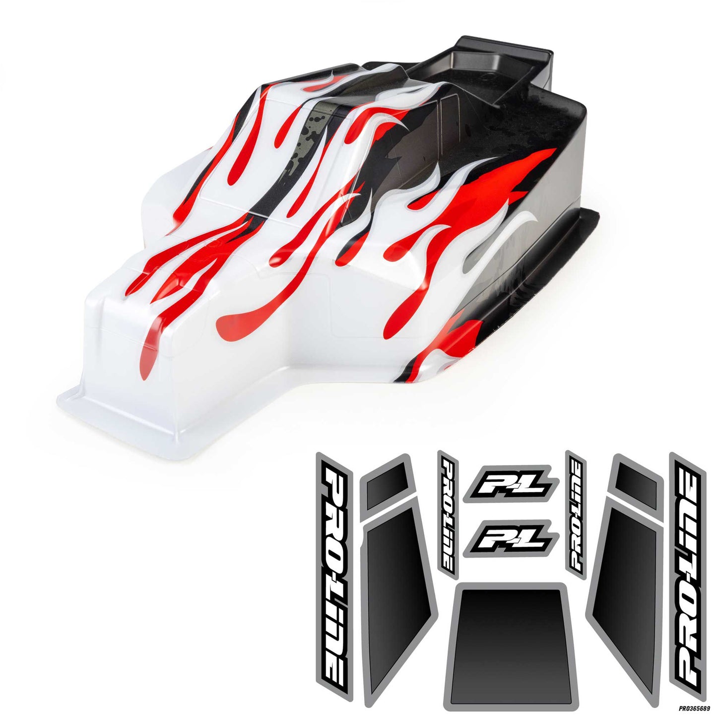 Pro-Line Racing PRO365620 1:8 Limited Edition Pre-Painted Sector Flame Body