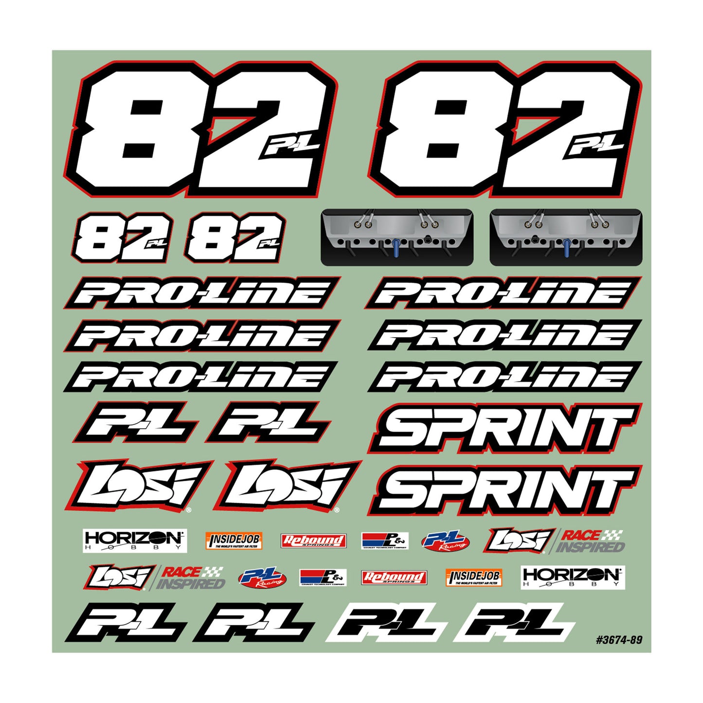 Pro-Line Racing 367400 1:10 Sprint Car Light Weight Clear Body Panel Kit