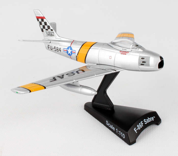 Daron Worldwide Trading PS5361-3 1:110 Postage Stamp F-86 Sabre Mig Mad Marine