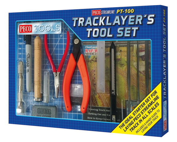 Peco PT-100 Tracklayer's Tool Set