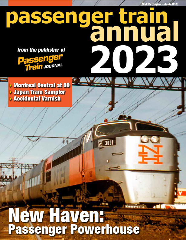 White River Productions PTA23 Passenger Train Annual 2023 Softcover Book