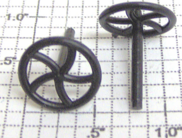 USA Trains R2060 G Brake Wheel & Post (Pack of 2)