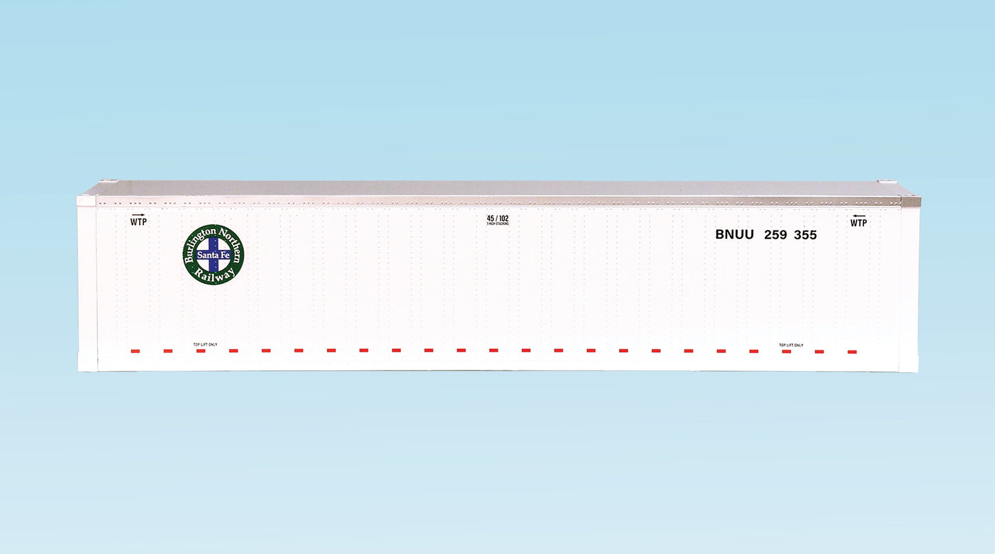 USA Trains R1715C G BNSF 45' Container Smooth Sides
