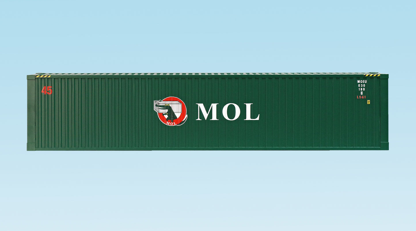 USA Trains R1721C G MOL 45' Container w/Corrugated Sides