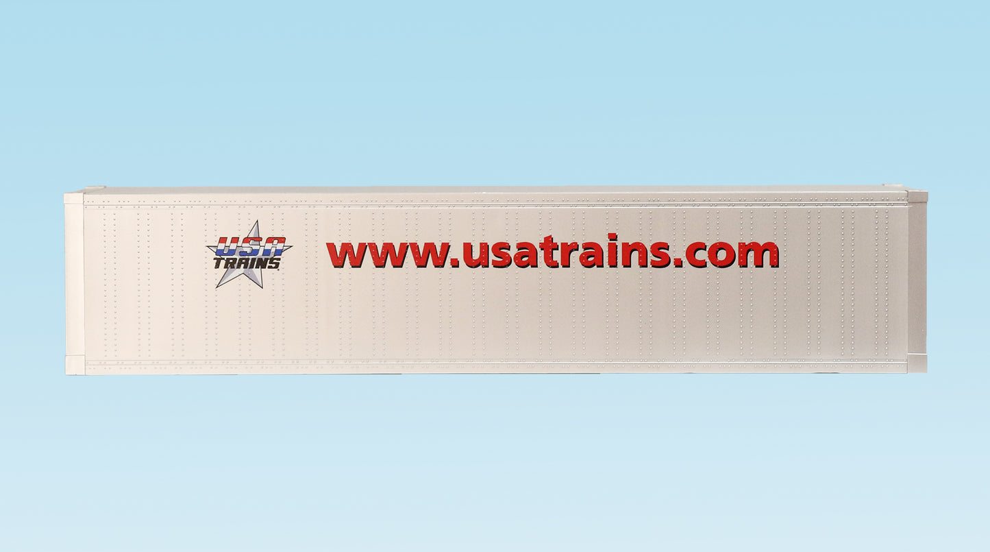 USA Trains R1729C G USA Trains 45' Container with Corrugated Sides