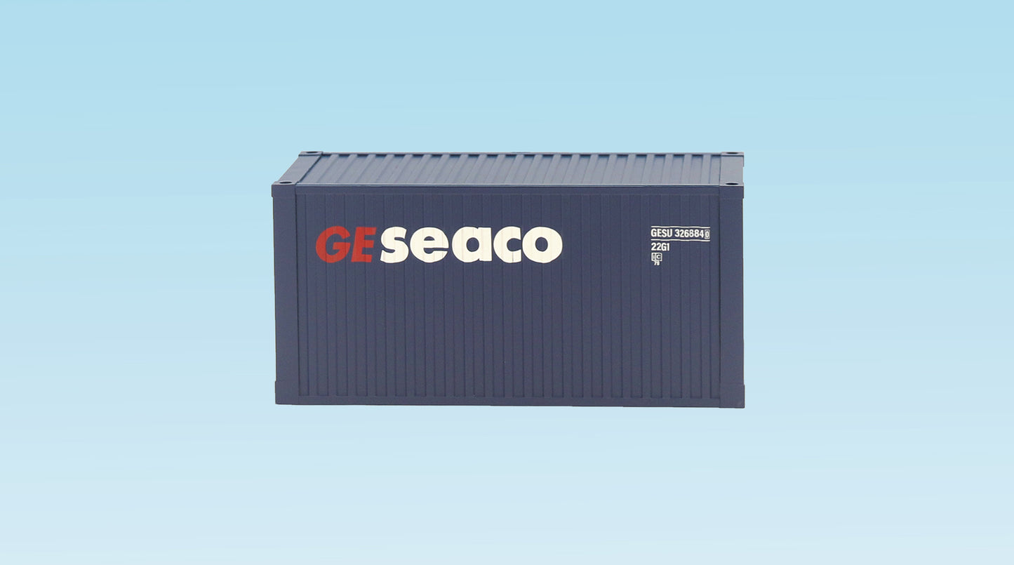 USA Trains R1732A G Geseaco 20' Container with Corrugated Sides