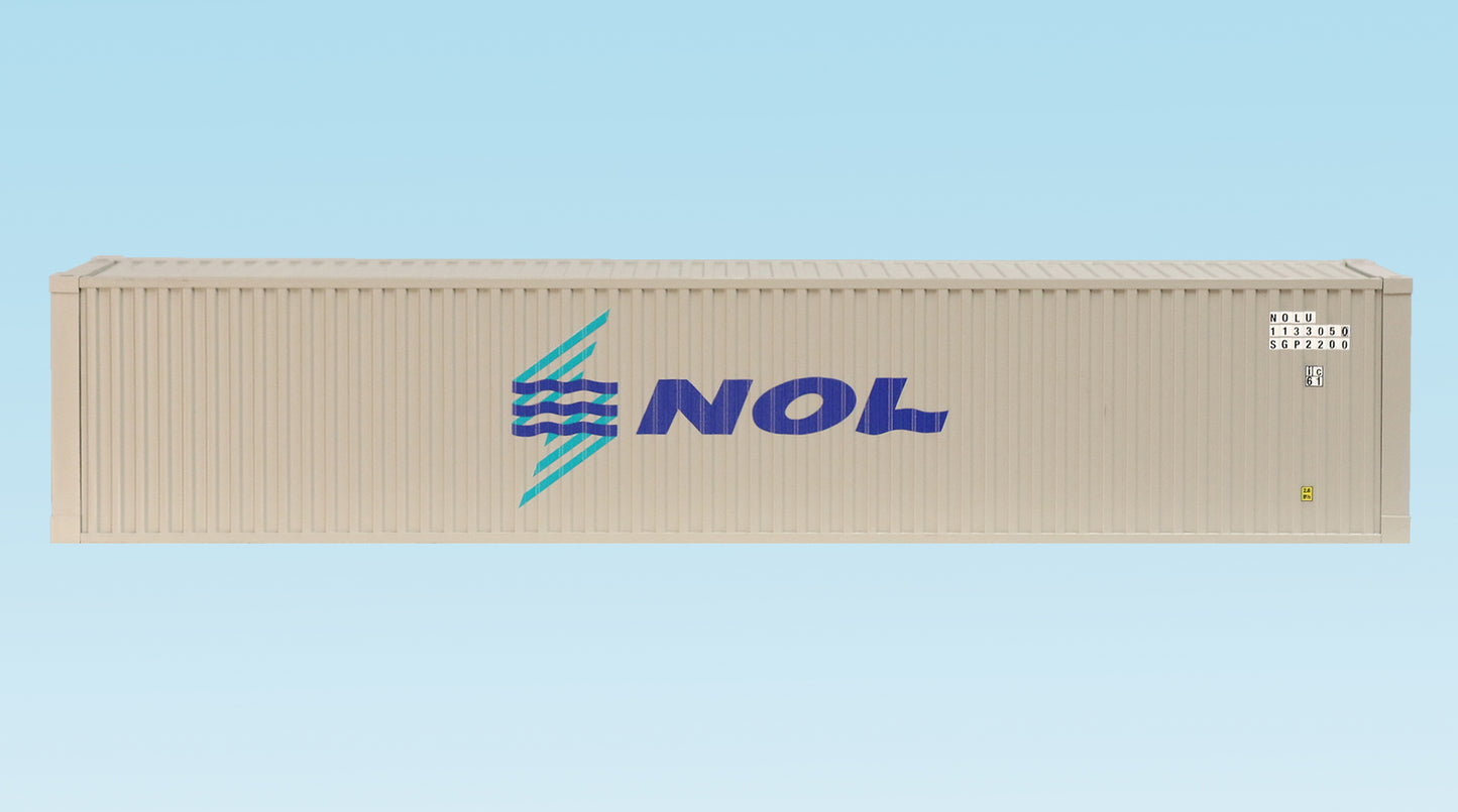 USA Trains R1735D G NOL 48' Container with Corrugated Sides