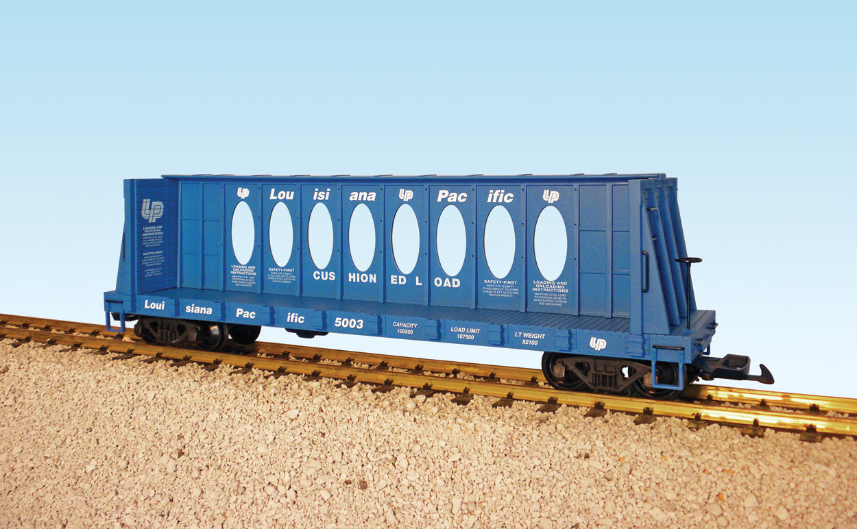 USA Trains R17406A G Louisiana Pacific Center I-Beam Flat Car #5002