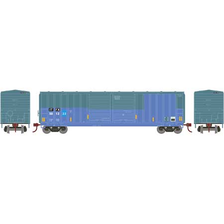 Roundhouse 1082 HO IFTX 50' FMC 5283 Double Door Box Car #501222