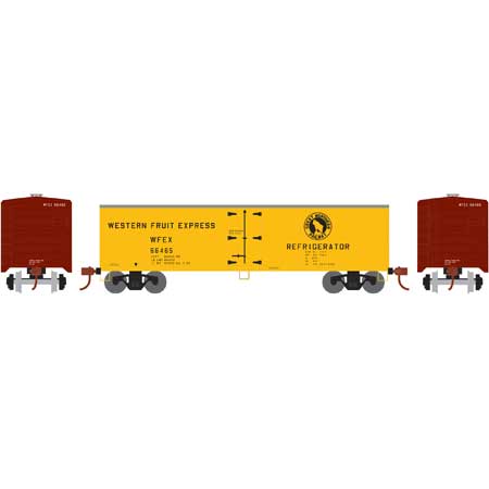 Roundhouse 1569 HO Western Fruit Express/GN 40' Wood Reefer Car #66465