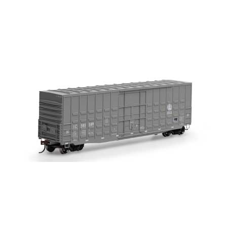 Roundhouse 88087 HO Illinois Central 50' Waffle HC Plug Door Box #581109